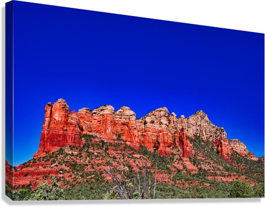 Red Giants of Soldier Pass Sedona Canvas Print