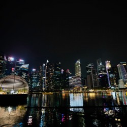 Reflections of Marina Bay