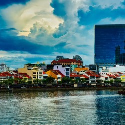 Boat Quay Reflections Singapore”