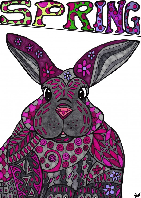 Spring Bunny Print