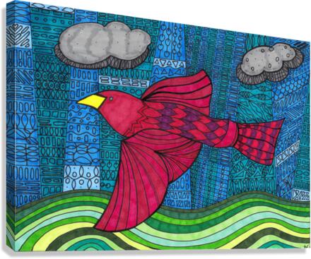 redbird  Canvas Print