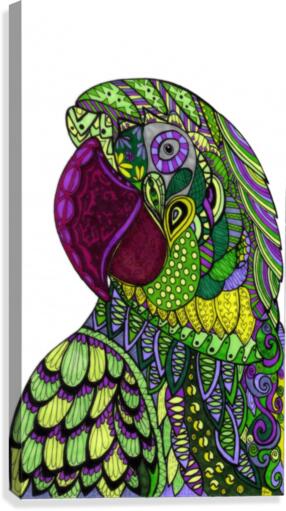 Parroting Canvas Print