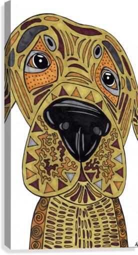Nose Dog Canvas Print