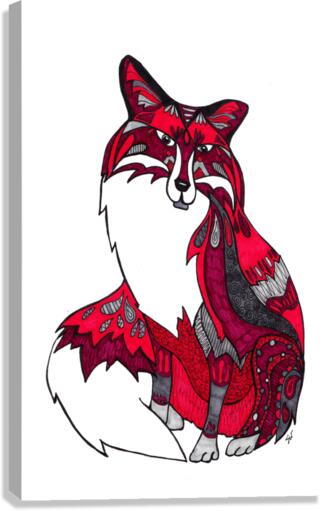Fox 5 Canvas Print