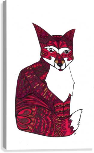 Fox 6 Canvas Print