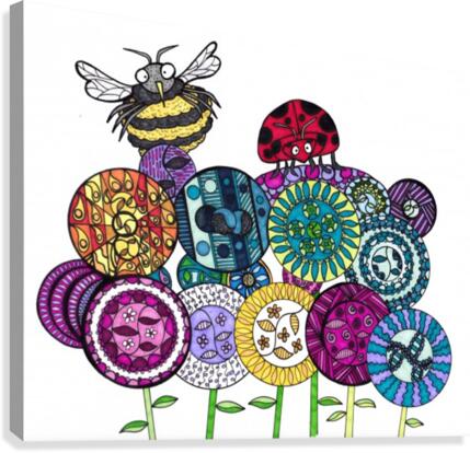 Super Bugs Canvas Print