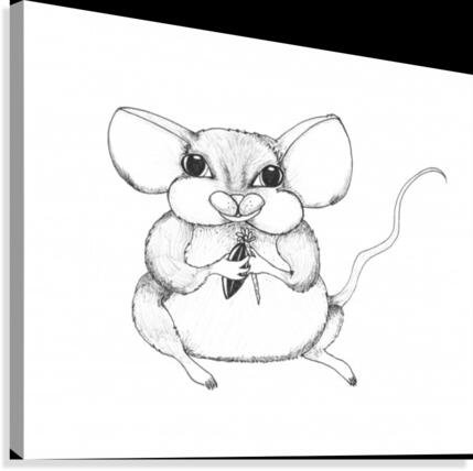 Seed Mouse Canvas Print