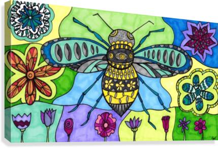 Save the Bees Canvas Print
