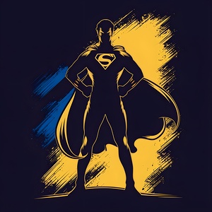 Superhero Silhouette