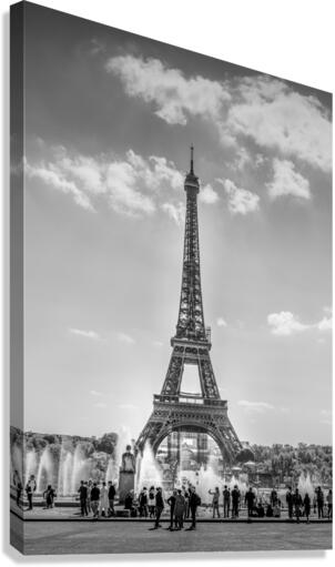 La tour Eiffel Canvas Print
