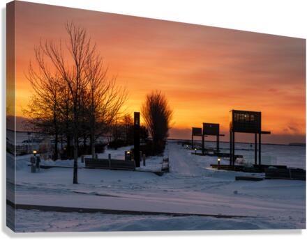 Waterfront Canvas Print