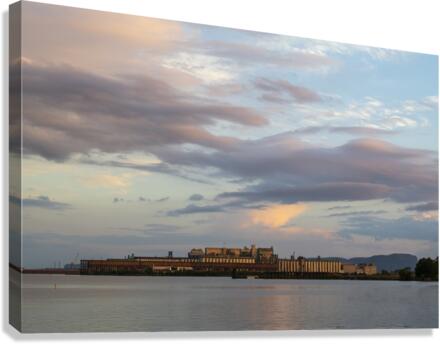 Port Sunset Canvas Print