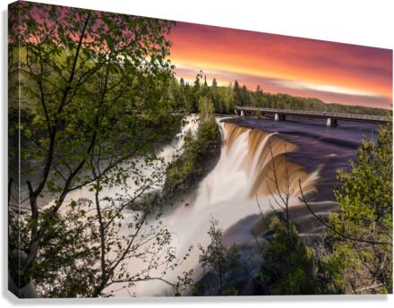 Water  Fire Canvas Print