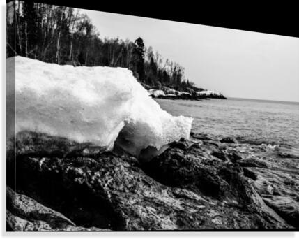 Spring Lakeshore Canvas Print