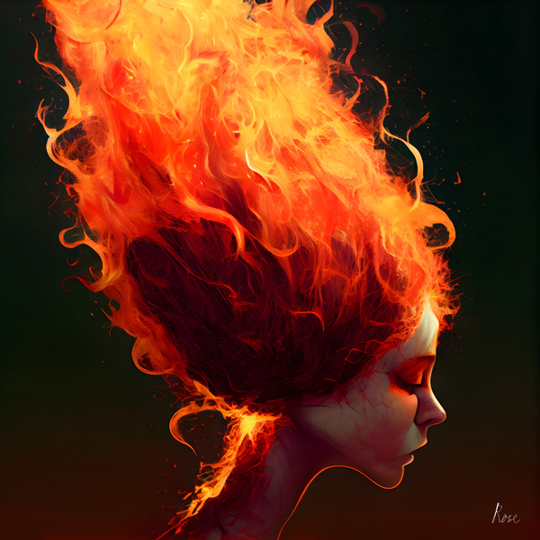 Firey Print