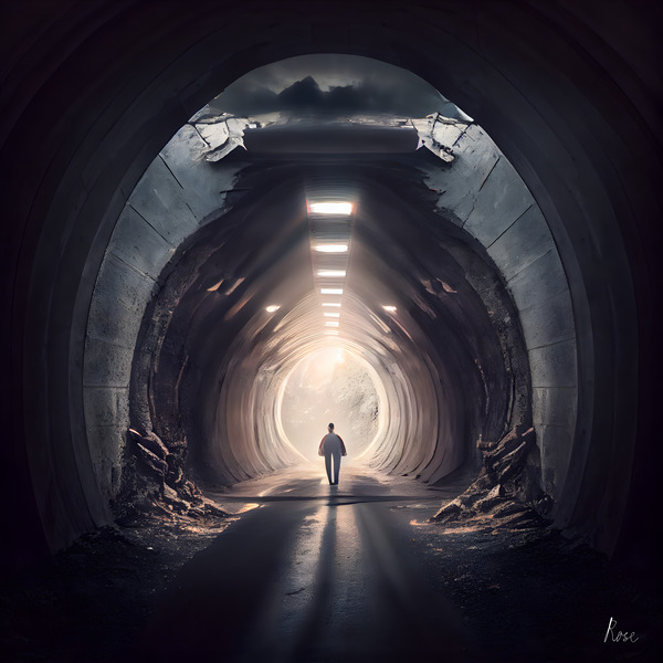 Reaching the End Print