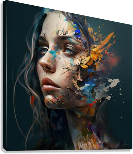 Fractured Mind Canvas Print