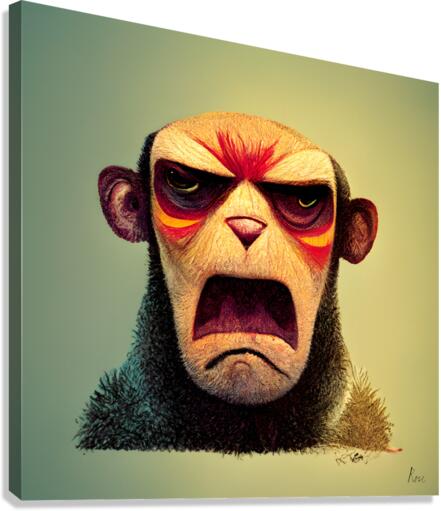 Frustation Canvas Print
