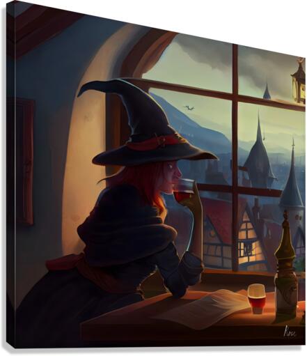Beverly the Witch Canvas Print