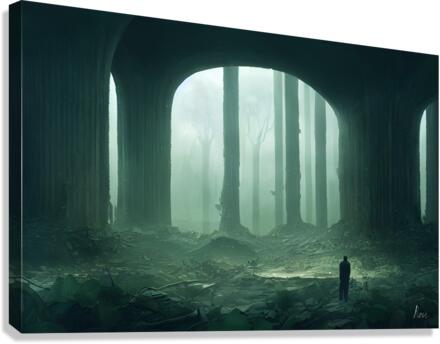 Decay Canvas Print