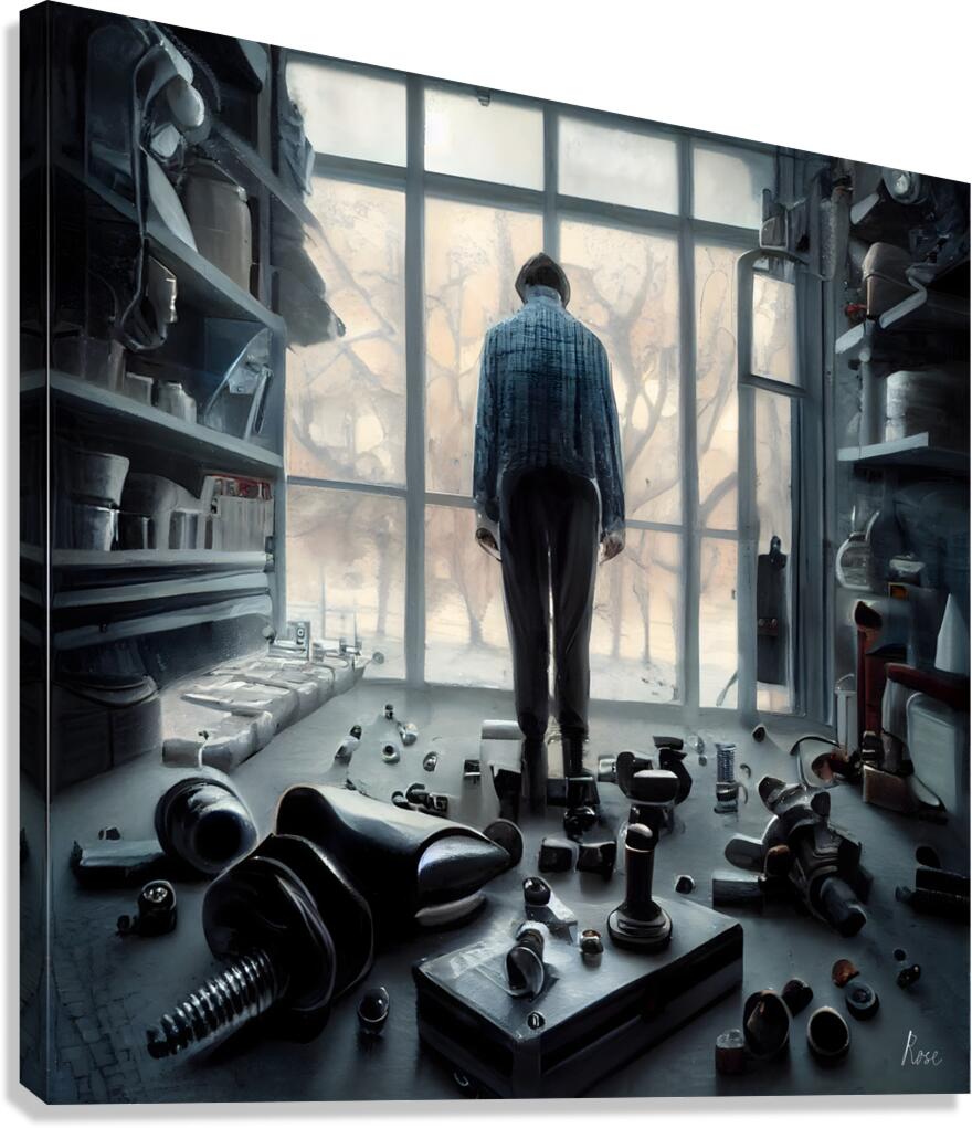 Missing a Screw Canvas Print