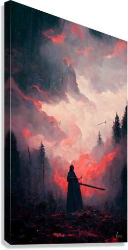 The Challenger Canvas Print