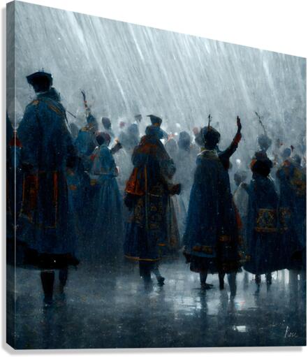 Rain Dances Canvas Print
