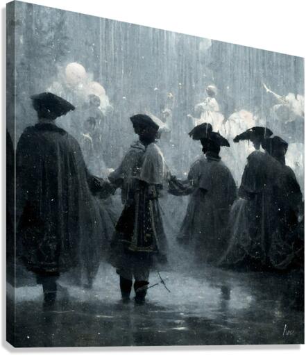 Rain Dances 2 Canvas Print