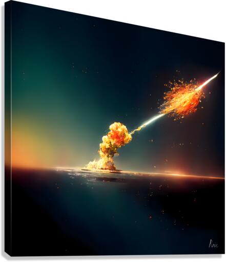 Shoot Down Canvas Print
