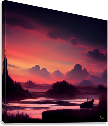 Sunset Canvas Print