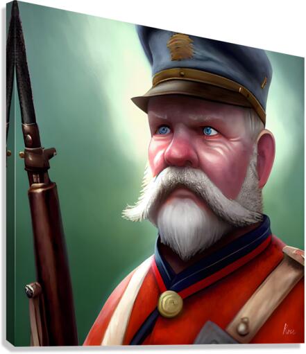 The Soldier Canvas Print