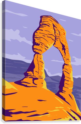 Delicate Arch Utah Canvas Print
