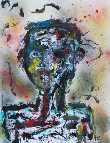 portrait 78 Print