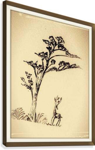 Deer Canvas Print
