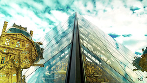 Paris Louvre Pyramid