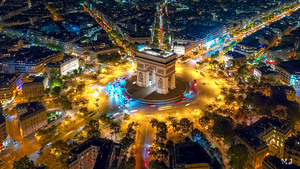 Paris Place de lEtoile Arc de Triomphe