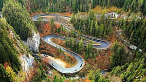 Romanian landscapes mountains greenery