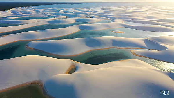 Lencois Maranhenses National Park national park of Brazil located in Maranhao Print