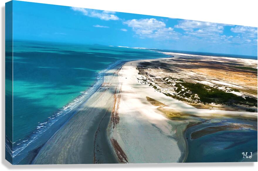 Brazil landscapes sea Canvas Print