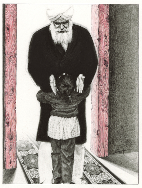 The Lane of Love Print