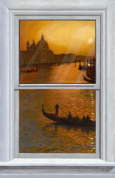 Window into Venice Print