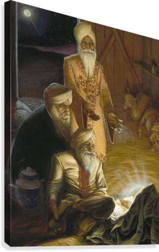 Dawn of the Golden Age Canvas Print