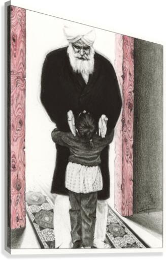 The Lane of Love Canvas Print