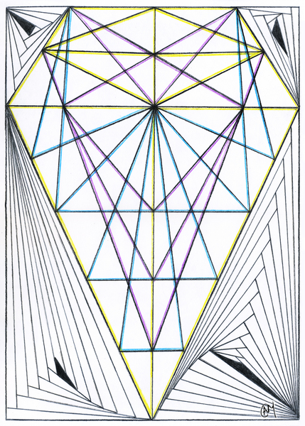 Diamond Light Print