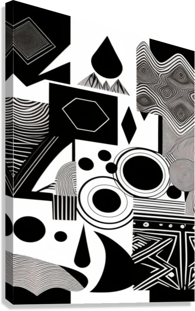 Boho Abstract ~1 Canvas Print