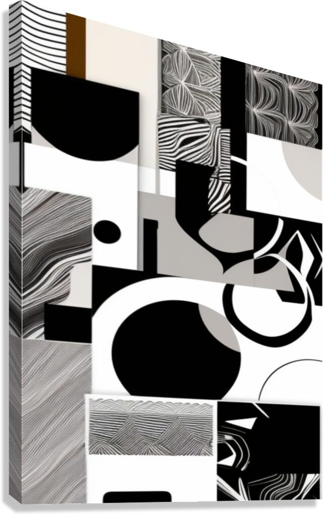 Boho Abstract ~3 Canvas Print