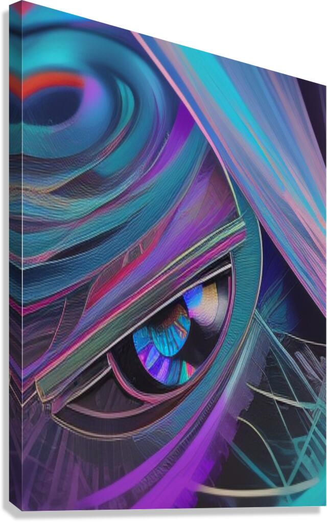 Line Geometry ~1 Canvas Print