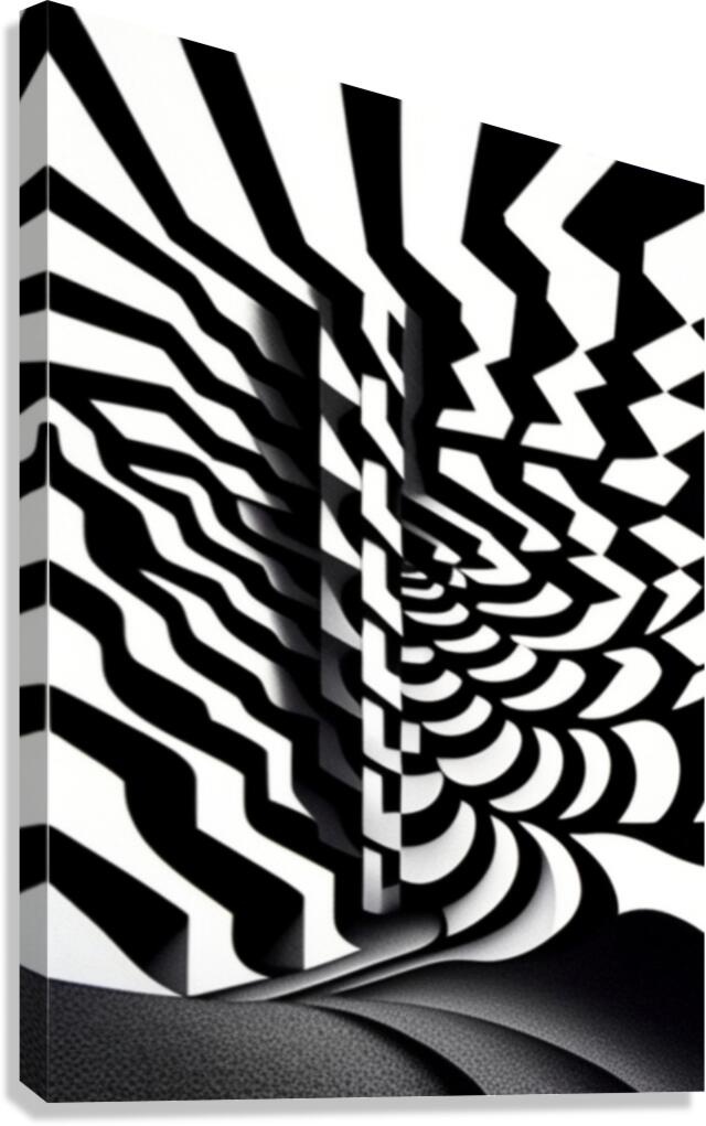 Optical Illusion ~1 Canvas Print