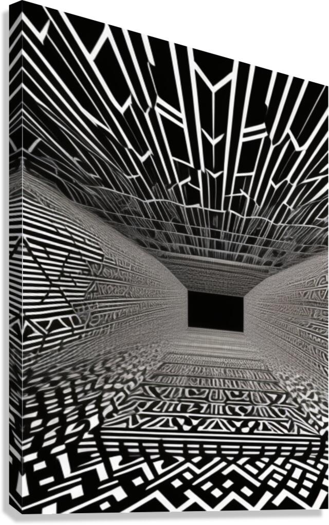 Optical Illusion ~2 Canvas Print
