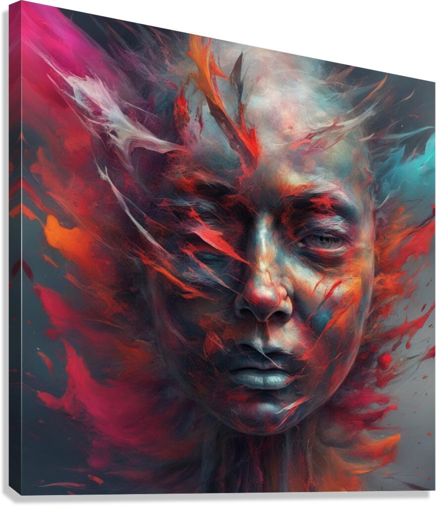 Despair Canvas Print